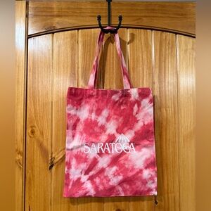 Saratoga Tie Dye tote bag